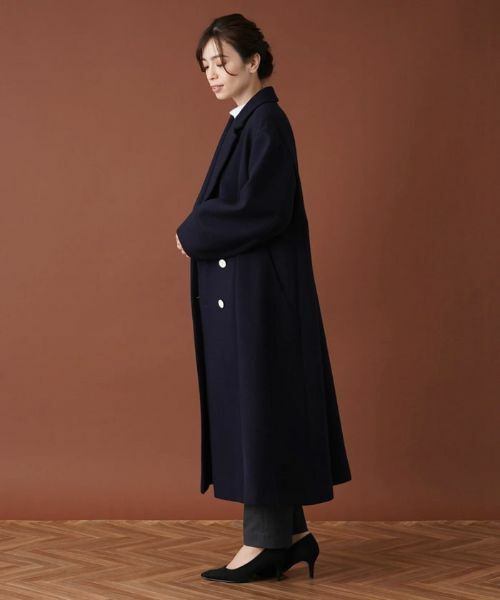 Leilian / レリアン その他アウター | ダブルロングコート【Leilian：EZUMI】 | 詳細18