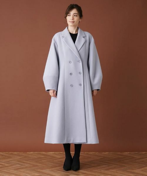 Leilian / レリアン その他アウター | ダブルロングコート【Leilian：EZUMI】 | 詳細4