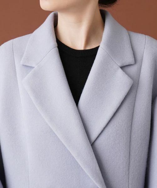 Leilian / レリアン その他アウター | ダブルロングコート【Leilian：EZUMI】 | 詳細7