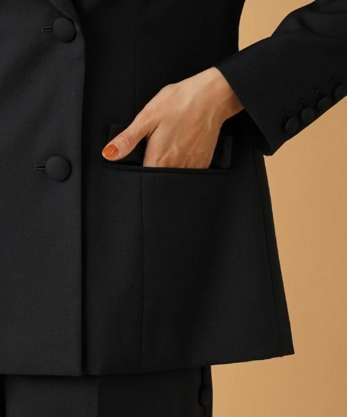 Leilian / レリアン テーラードジャケット | ダブルボタンブレザー【Leilian：EZUMI】 | 詳細11
