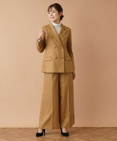 Leilian / レリアン テーラードジャケット | ダブルボタンブレザー【Leilian：EZUMI】 | 詳細15