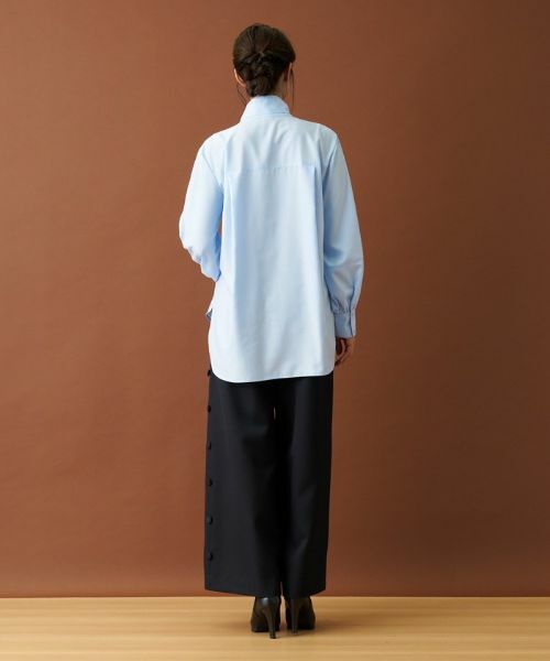 Leilian / レリアン シャツ・ブラウス | ボウタイ比翼ブラウス【Leilian：EZUMI】 | 詳細15