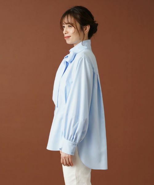 Leilian / レリアン シャツ・ブラウス | ボウタイ比翼ブラウス【Leilian：EZUMI】 | 詳細22