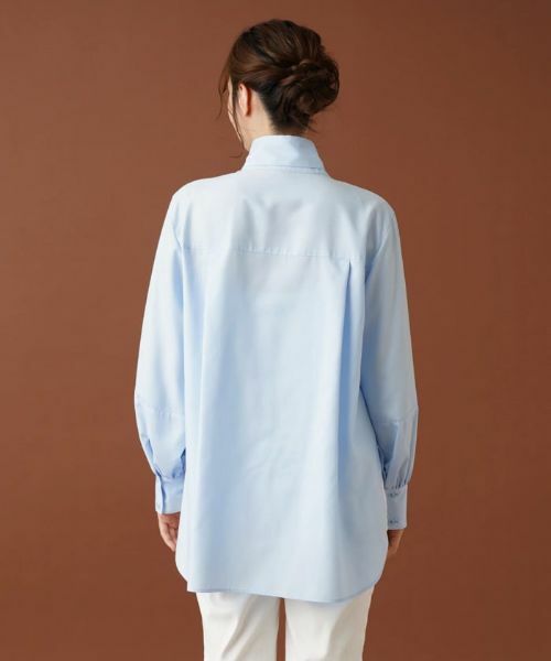 Leilian / レリアン シャツ・ブラウス | ボウタイ比翼ブラウス【Leilian：EZUMI】 | 詳細23