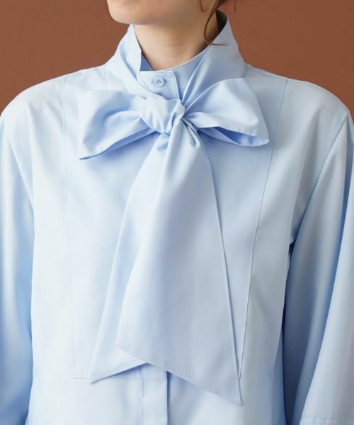 Leilian / レリアン シャツ・ブラウス | ボウタイ比翼ブラウス【Leilian：EZUMI】 | 詳細24