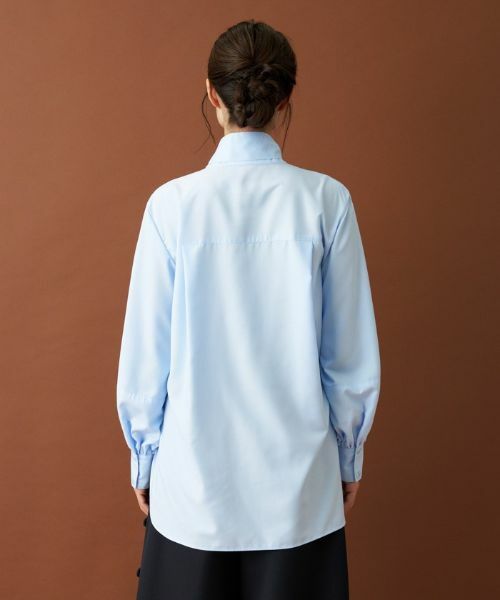 Leilian / レリアン シャツ・ブラウス | ボウタイ比翼ブラウス【Leilian：EZUMI】 | 詳細6