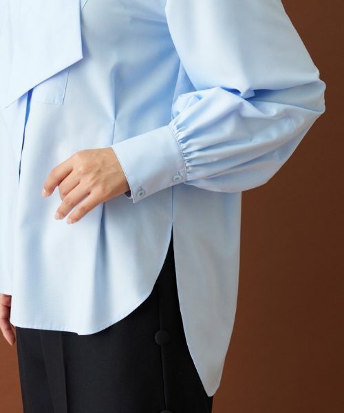 Leilian / レリアン シャツ・ブラウス | ボウタイ比翼ブラウス【Leilian：EZUMI】 | 詳細9