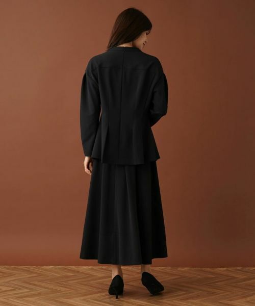 Leilian / レリアン シャツ・ブラウス | スタンドカラーペプラムブラウス【Leilian：EZUMI】 | 詳細3