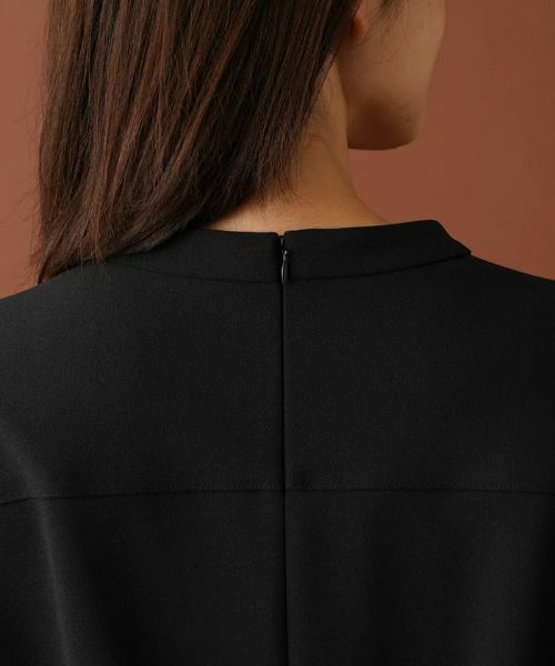 Leilian / レリアン シャツ・ブラウス | スタンドカラーペプラムブラウス【Leilian：EZUMI】 | 詳細8