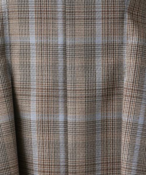 Leilian / レリアン シャツ・ブラウス | 【セットアップ対応商品】チェックペプラムブラウス【Leilian：EZUMI】 | 詳細10