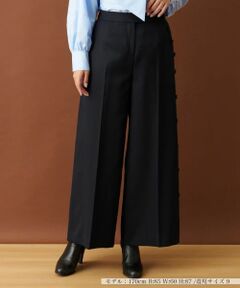 Leilian / レリアン その他パンツ | アシンメトリーワイドパンツ【Leilian：EZUMI】