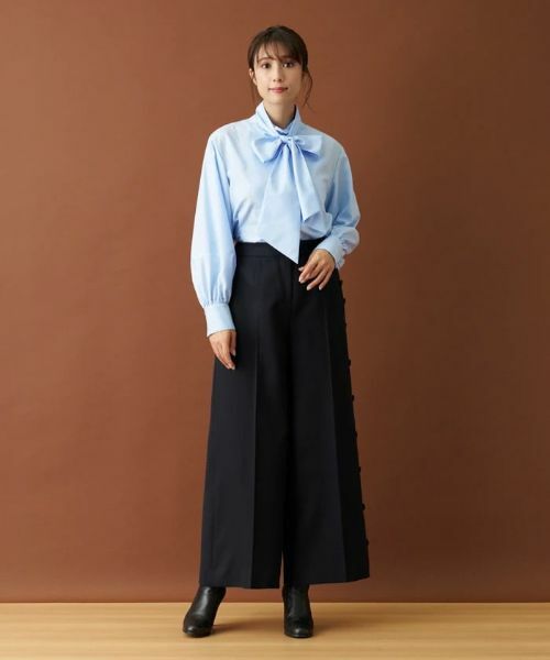 Leilian / レリアン その他パンツ | アシンメトリーワイドパンツ【Leilian：EZUMI】 | 詳細16