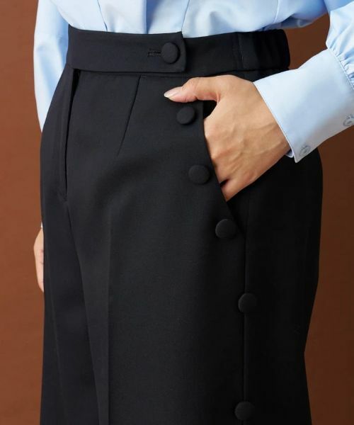 Leilian / レリアン その他パンツ | アシンメトリーワイドパンツ【Leilian：EZUMI】 | 詳細26