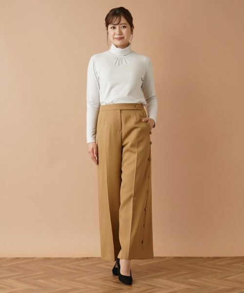 Leilian / レリアン その他パンツ | アシンメトリーワイドパンツ【Leilian：EZUMI】 | 詳細29