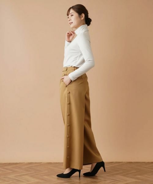 Leilian / レリアン その他パンツ | アシンメトリーワイドパンツ【Leilian：EZUMI】 | 詳細30