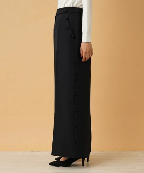 Leilian / レリアン その他パンツ | アシンメトリーワイドパンツ【Leilian：EZUMI】 | 詳細5