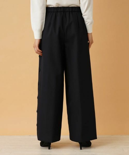 Leilian / レリアン その他パンツ | アシンメトリーワイドパンツ【Leilian：EZUMI】 | 詳細6