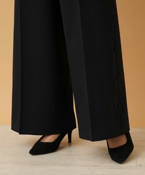 Leilian / レリアン その他パンツ | アシンメトリーワイドパンツ【Leilian：EZUMI】 | 詳細9