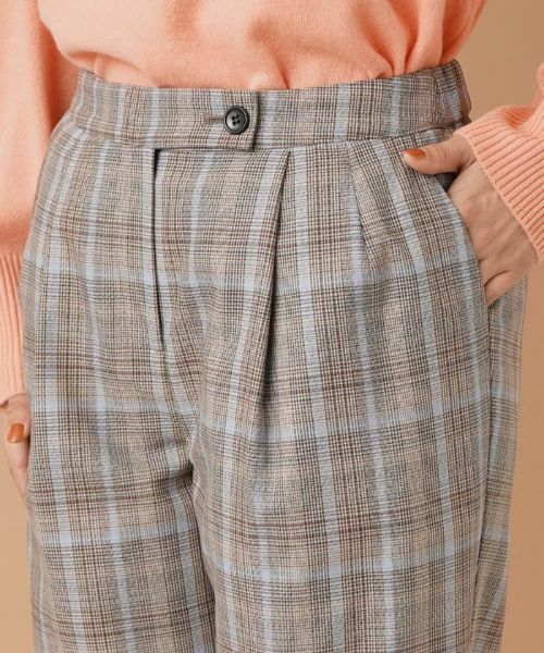 Leilian / レリアン その他パンツ | グレンチェックパンツ【Leilian:EZUMI】 | 詳細7