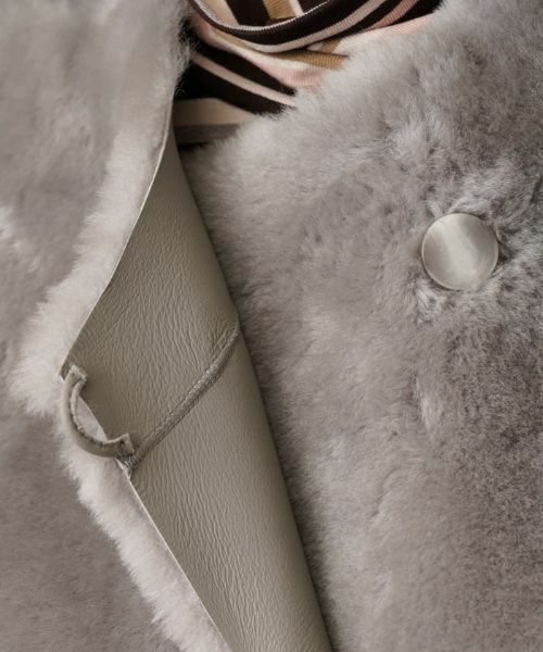 Leilian / レリアン テーラードジャケット | ムートンベスト | 詳細11