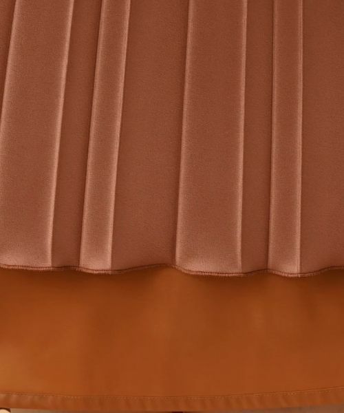 Leilian / レリアン ロング・マキシ丈スカート | サテンプリーツスカート | 詳細12