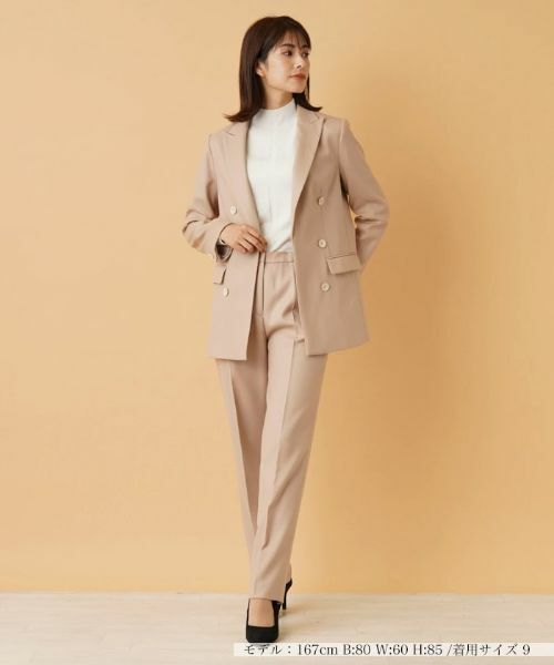 Leilian / レリアン その他パンツ | サキソニーセンタープレスパンツ | 詳細1