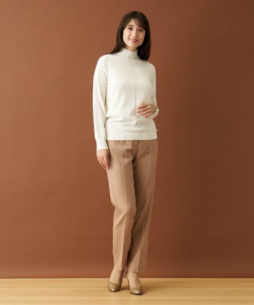 Leilian / レリアン その他パンツ | サキソニーセンタープレスパンツ | 詳細11