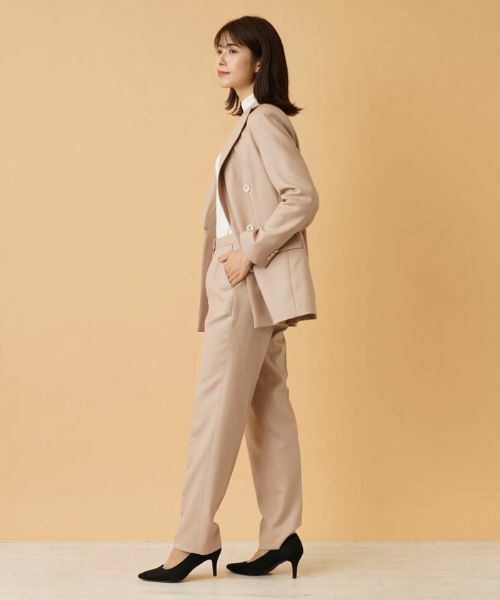 Leilian / レリアン その他パンツ | サキソニーセンタープレスパンツ | 詳細2