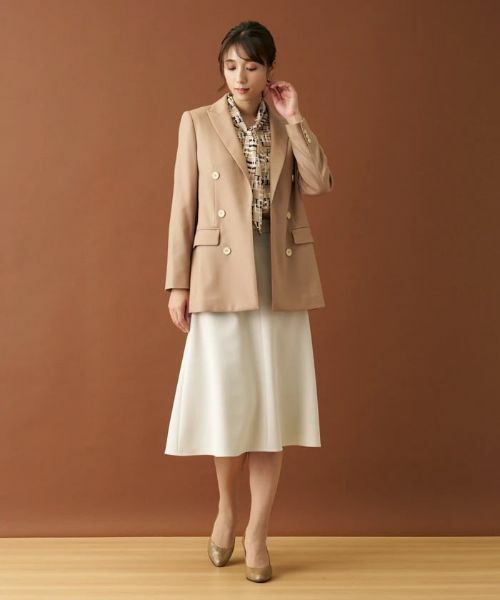 Leilian / レリアン テーラードジャケット | ダブルブレストジャケット | 詳細20