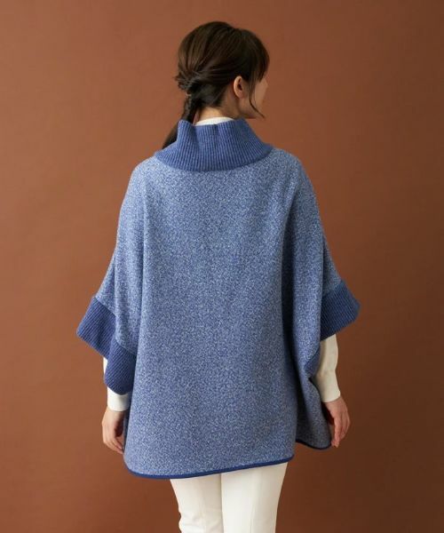 Leilian / レリアン その他アウター | ジップニットポンチョ | 詳細12