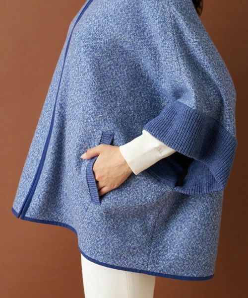 Leilian / レリアン その他アウター | ジップニットポンチョ | 詳細13