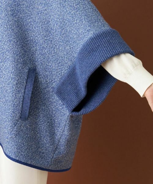 Leilian / レリアン その他アウター | ジップニットポンチョ | 詳細14