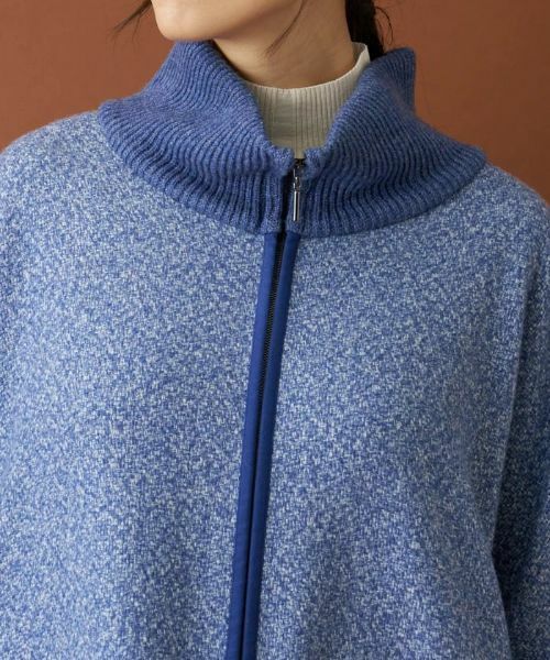 Leilian / レリアン その他アウター | ジップニットポンチョ | 詳細15