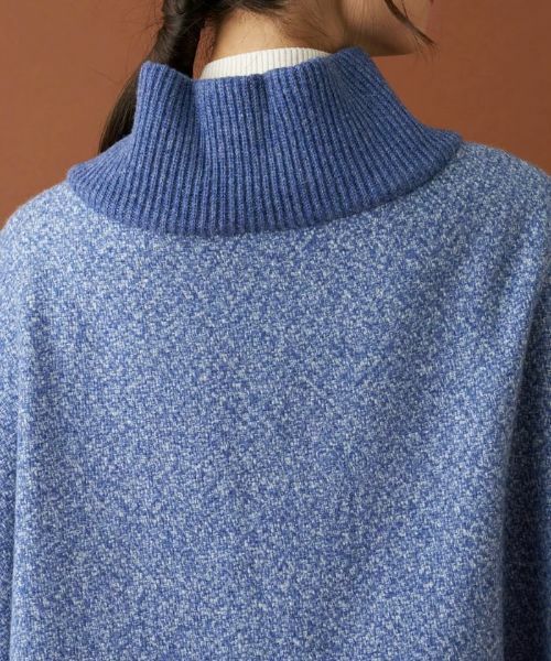 Leilian / レリアン その他アウター | ジップニットポンチョ | 詳細16