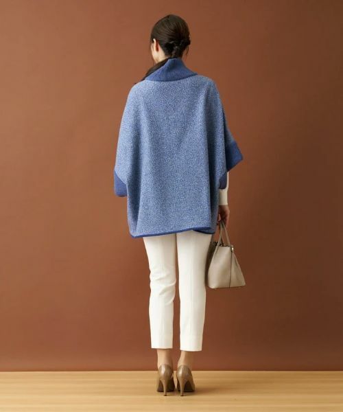 Leilian / レリアン その他アウター | ジップニットポンチョ | 詳細7