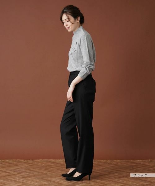 Leilian / レリアン その他パンツ | センタープレスパンツ | 詳細2