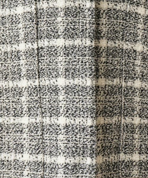 Leilian / レリアン テーラードジャケット | チェックノーカラージャケット【my perfect wardrobe】 | 詳細15