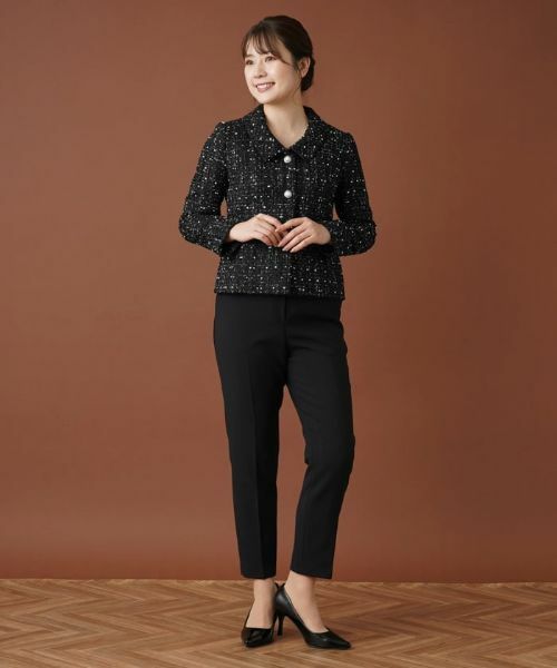 Leilian / レリアン その他パンツ | ストレッチテーパードパンツ【my perfect wardrobe】 | 詳細1