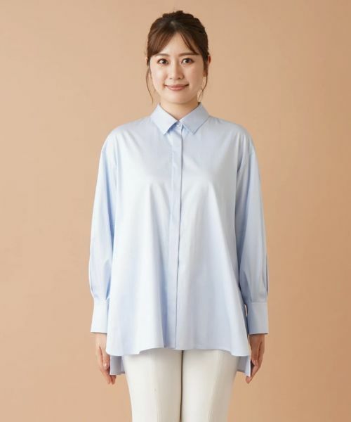Leilian / レリアン シャツ・ブラウス | 襟付き比翼ブラウス【my perfect wardrobe】 | 詳細4