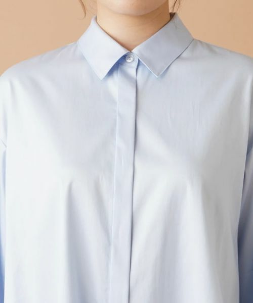 Leilian / レリアン シャツ・ブラウス | 襟付き比翼ブラウス【my perfect wardrobe】 | 詳細7