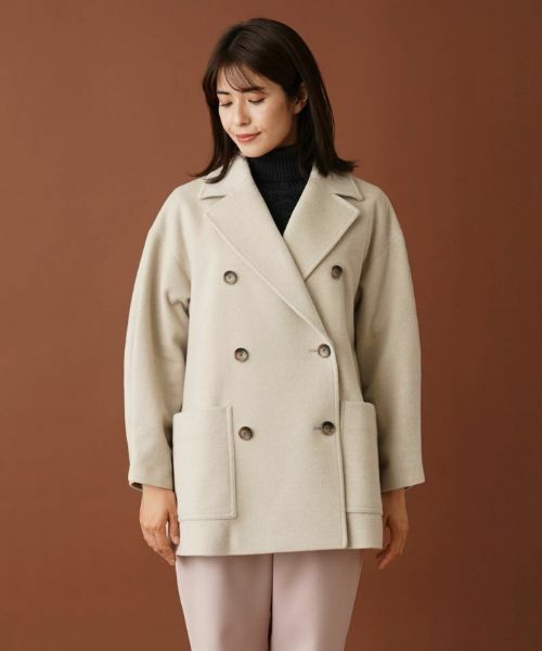 Leilian / レリアン その他アウター | ダブルテーラードコート【my perfect wardrobe】 | 詳細4