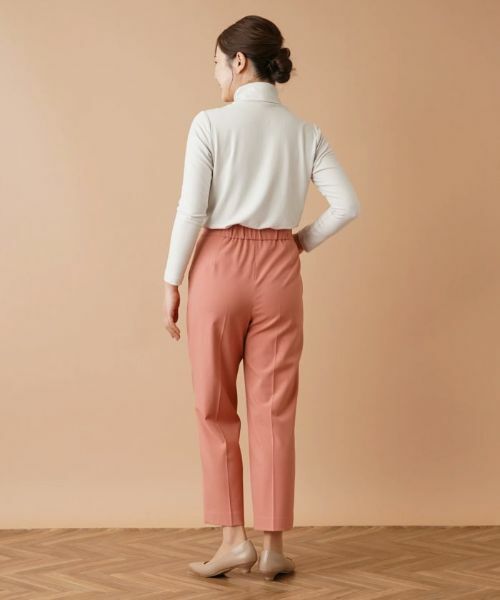 Leilian / レリアン その他パンツ | クロップドタックパンツ【my perfect wardrobe】 | 詳細14