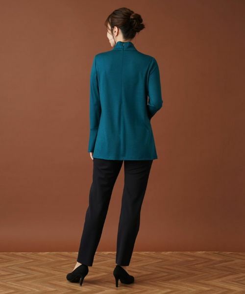 Leilian / レリアン カットソー | シャーリングギャザーカットソー【Leilian：EZUMI】 | 詳細6