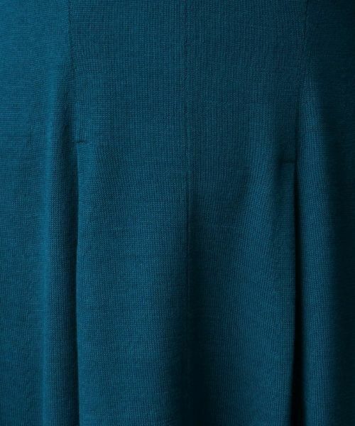 Leilian / レリアン ドレス | 【タウンエレガンス】ベルスリーブ切替フレアワンピース【Leilian:EZUMI】 | 詳細12