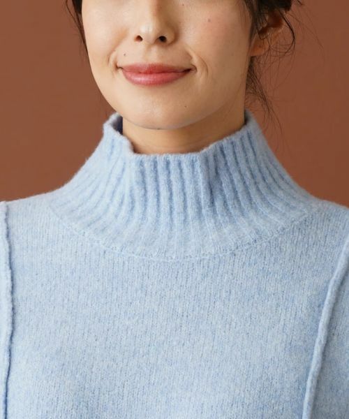 Leilian / レリアン ニット・セーター | バルーンスリーブハイネックニット【Leilian：EZUMI】 | 詳細7