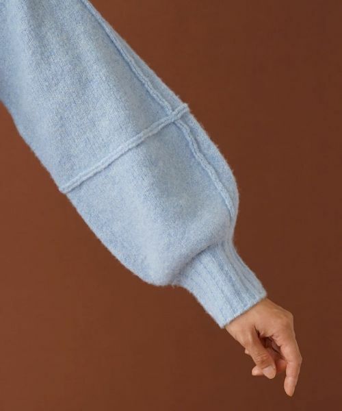 Leilian / レリアン ニット・セーター | バルーンスリーブハイネックニット【Leilian：EZUMI】 | 詳細9