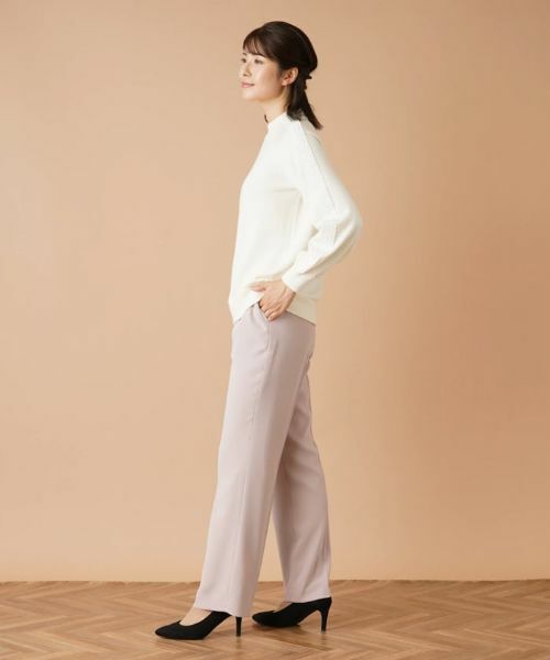 Leilian / レリアン ニット・セーター | ラグランハイネックニット | 詳細2