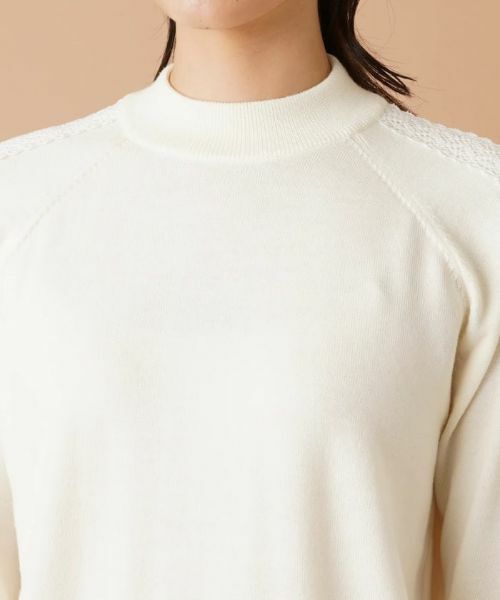 Leilian / レリアン ニット・セーター | ラグランハイネックニット | 詳細7