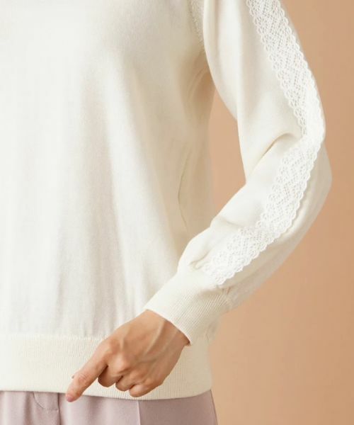 Leilian / レリアン ニット・セーター | ラグランハイネックニット | 詳細9