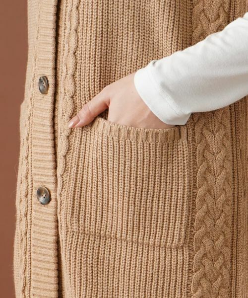 Leilian / レリアン テーラードジャケット | ハイネックニットベスト | 詳細10